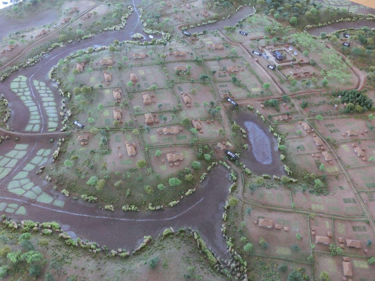 小山芳姫 南北朝時代の鷲城の姫 Ar Twitter 赤山陣屋 赤山陣屋ジオラマ 埼玉県川口市のイーナパークに展示中 伊奈氏の家紋は小山家と同じ二つ巴 川口市 城