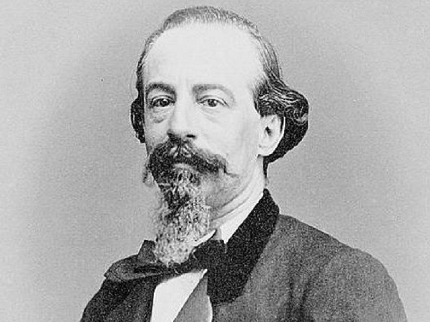 #Taldíacomohoy, de 1885 en José Zorrilla toma posesión como titula de la silla L de la Real Academia Española con el discurso Autobiografía y autorretrato poéticos.