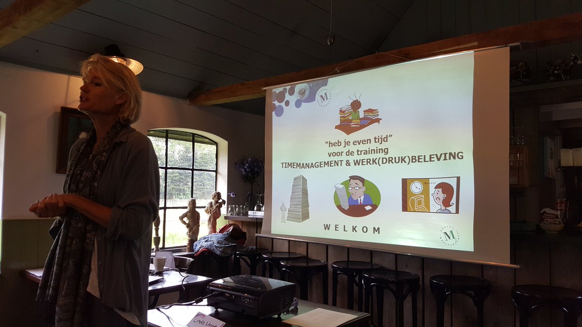 DeSingelier's tweet photo. Workshop timemanagement met Linda Waanders van @viafutura @bmeesterschap Eerste deel van de 2e studiedag met het team @TalentWestervel https://t.co/yQTWkMtiPc