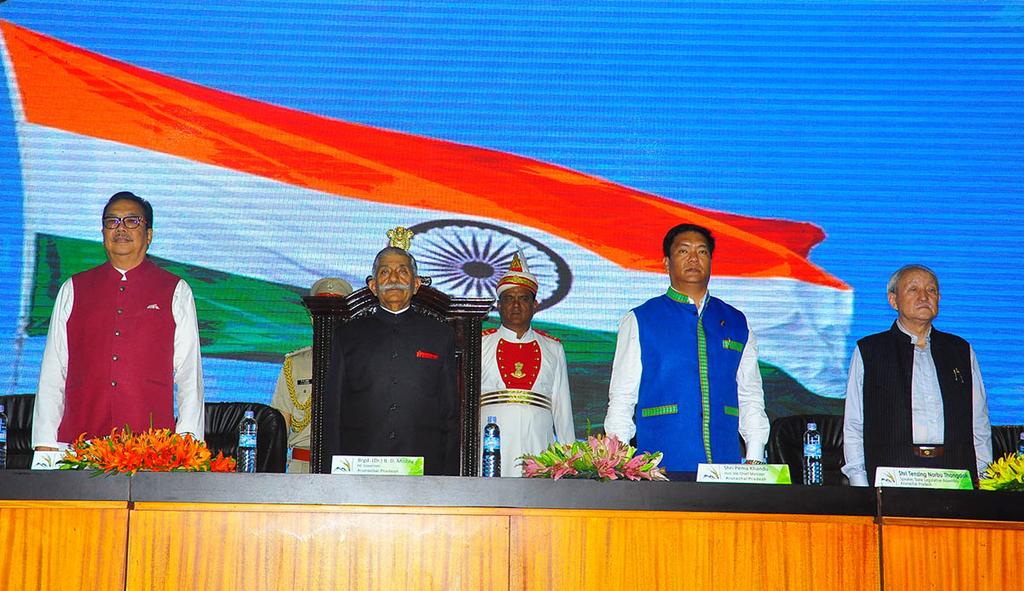 ChownaMeinBJP's tweet photo. Attended the inaugural session of brainstorming #StateConclave on Perspective Planning for Resurgent Agriculture &amp; Allied Sector in #ArunachalPradesh today.  Such program proves as milestone for betterment of #agriculture &amp; #alliedsector. @BJP4India https://t.co/SUtGDtHOIT