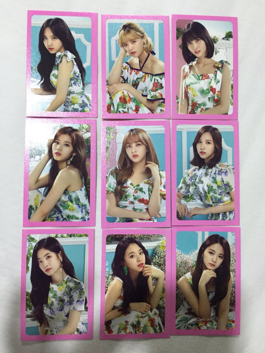 180518 — TWICE 2ND TOUR 'TWICELAND ZONE 2：Fantasy Park' Photocard