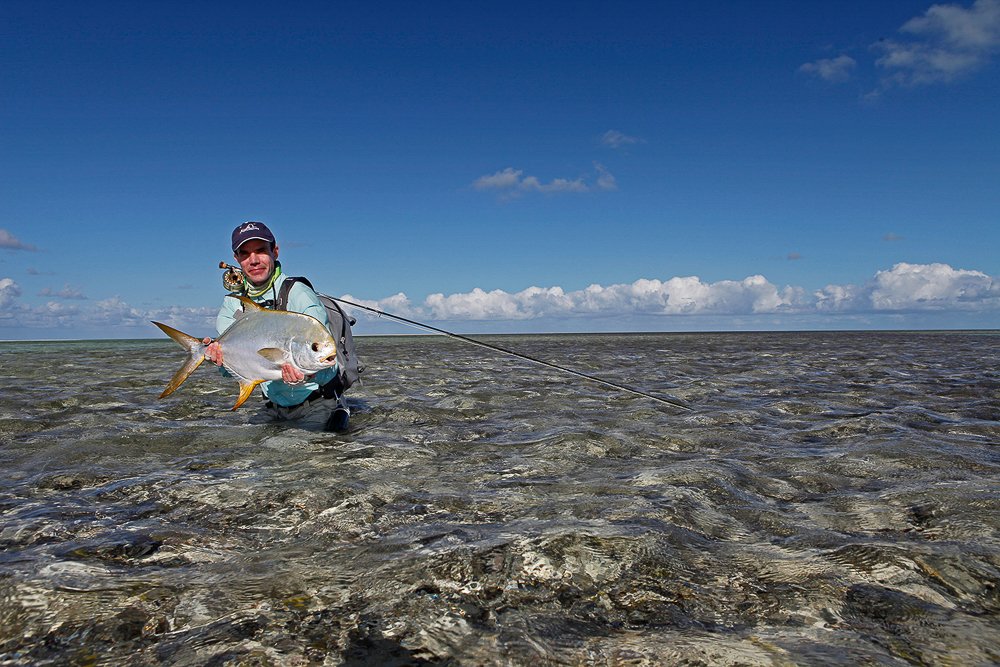flycastaway's tweet photo. On these flats you see a happy #Permit from miles off... you just gotta make the opportunity stick! #StBrandonsAtoll is saltwater heaven. #HelloBacking #FishGLoomis #TestedTough #WildCoolers https://t.co/dQlssWkqfW