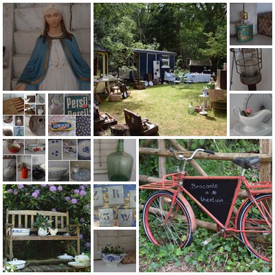 Volgende week, zaterdag 26 mei, is er weer een gezellige brocante verkoop in de theetuin!