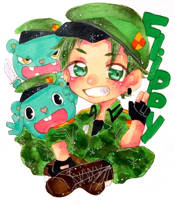 フリッピーのtwitterイラスト検索結果 古い順