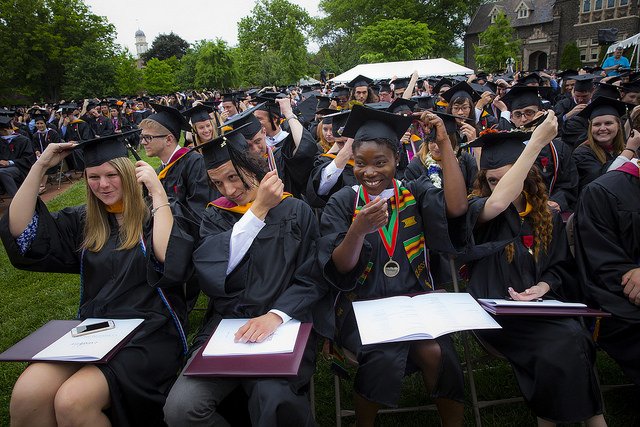 Tomorrow's the big day! Are you going to watch the ceremony?

Tradition, pageantry, the start of a new future ...

People wearing odd hats

It's Lafayette's 183rd Commencement!

Watch the livestream here:  commencement.lafayette.edu/ceremony-lives…