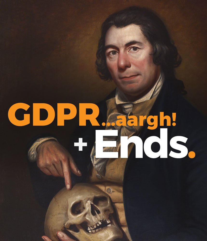 Me: GDPR…aargh!

You: Joe! Stop. Please.

Me: But, I have done all this work about endings and GDPR…aargh!
closureexperiences.com/gdpr/

You: OK. Maybe I'll take a look, after ending these services due to GDPR waking me from my indifference to data.

Me: Great! Re-Tweet if U like!