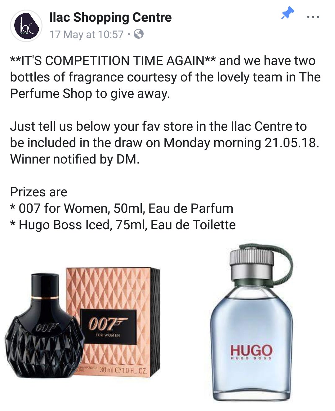 Perfume shop ilac centre new arrivals