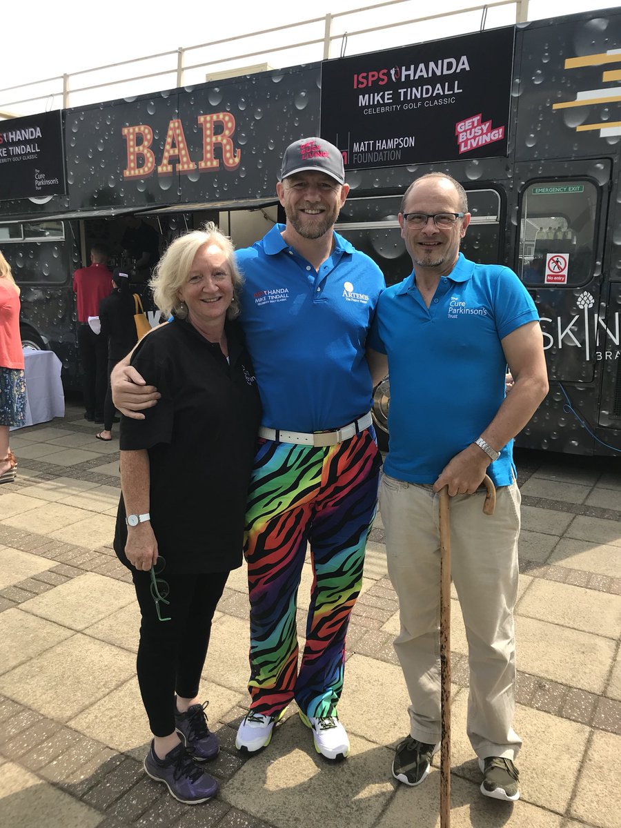 CureParkinsonsT's tweet photo. Halfway refreshments - the CPT team @ISPSGolf #MikeTindallGolf #Parkinsons https://t.co/vJxb93LqCa