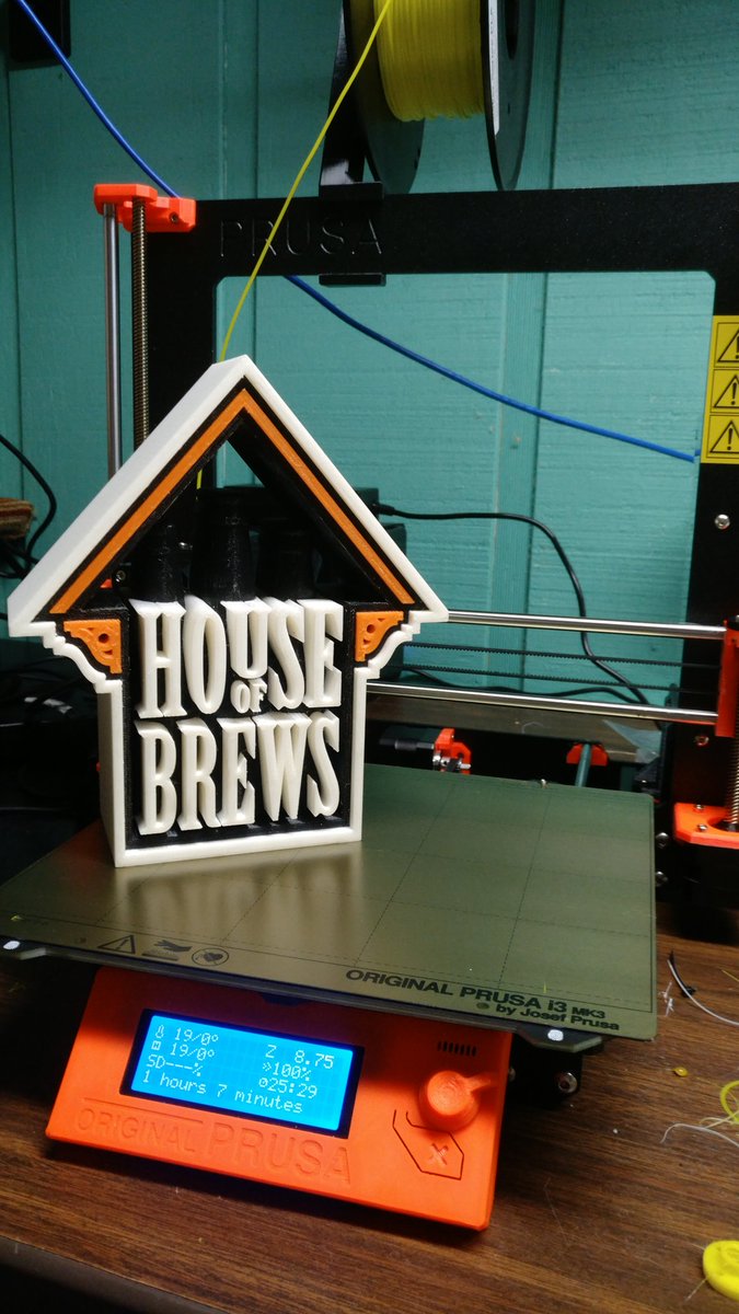hob_house's tweet photo. How many of you can say you met your maker while on a road trip? +1 for me :) .@HouseofBrews .@Prusa3D #3Dprinted #TurnAPage https://t.co/GiatuaxWys