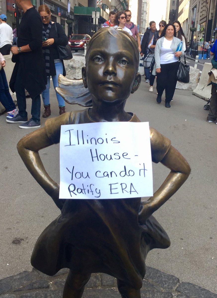 RethinkingEve's tweet photo. @eliseviebeck
Are you following the fight to get the #EqualRightsAmendment ratified?
We are down to the wire in #IL
Go to @RatifyEraOrg for up to date info
Where is the press on this issue?None of the women candidates running are co-equal to men under the #Constitution. #ERNow https://t.co/7TutYUYZDc
