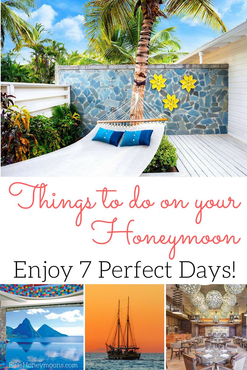 Want to know what the perfect week in St Lucia looks like?
blisshoneymoons.com/things-to-do-o…
#honeymoon #StLucia #blisshoneymoons #honeymoonplanner