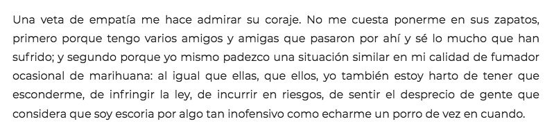 hoy, en ‘el bobo de la caja’:

“qué difícil ha de ser salir del clóset en un país como guatemala; aunque también reconfortante y liberador, aun si esa libertad encuentra topes y amenazas muy concretas”.

para leer, piche acá; ve: bit.ly/2rTfeuQ