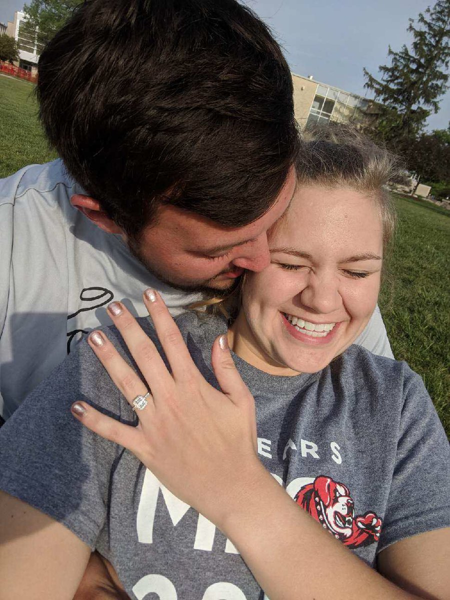 JoshParrish0's tweet photo. She said yes!!!!! So excited to get to spend the rest of my life with the girl of my dreams! #blessed https://t.co/lAPGn298v5