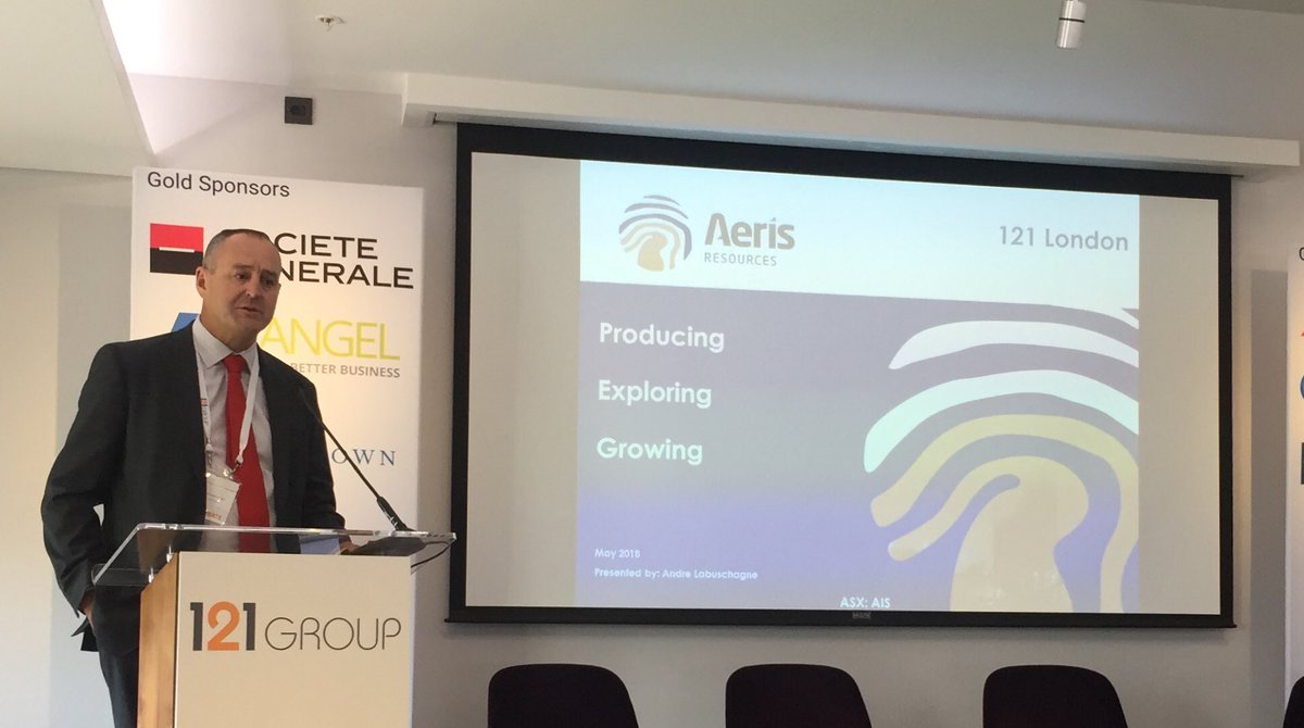 purple_investor's tweet image. Aeris Resources $AIS exec chair Andre Labuschagne reporting on company’s massive turnaround at @Investinmining #copper #Tritton #121London
