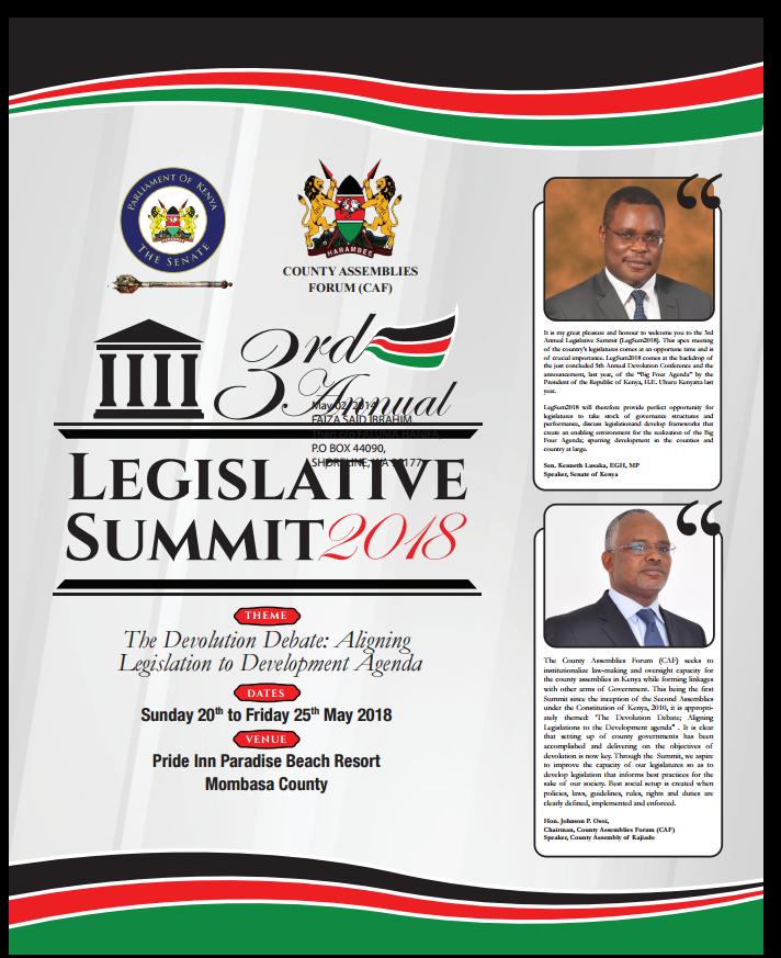 Senate_KE's tweet photo. #LegSum2018 loading... https://t.co/kpVoYXGutg