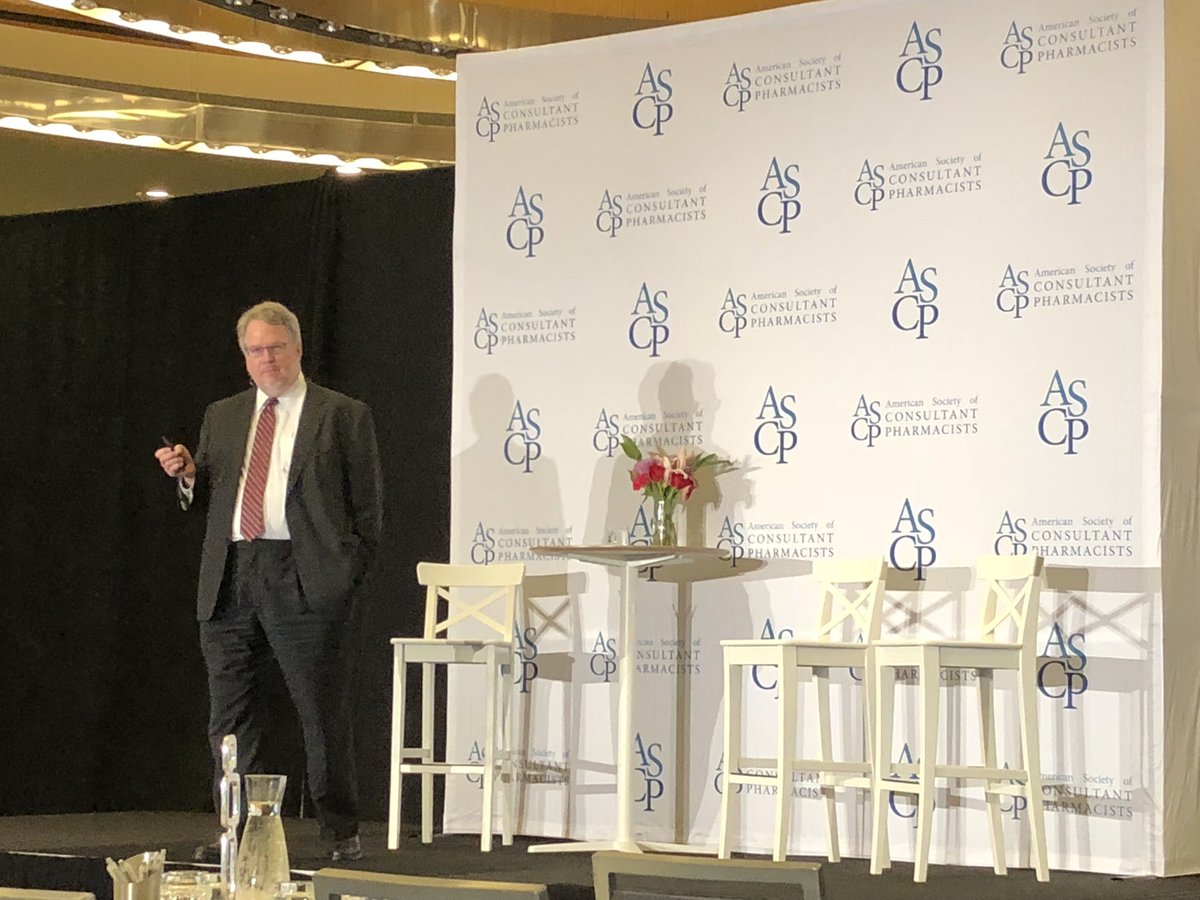 ASCPharm's tweet photo. Kicking the day off with ASCP CEO @ManageMeds and our first session's speaker Paul McGann! #ASCPForum #SenioRx https://t.co/S97ChoZHcr