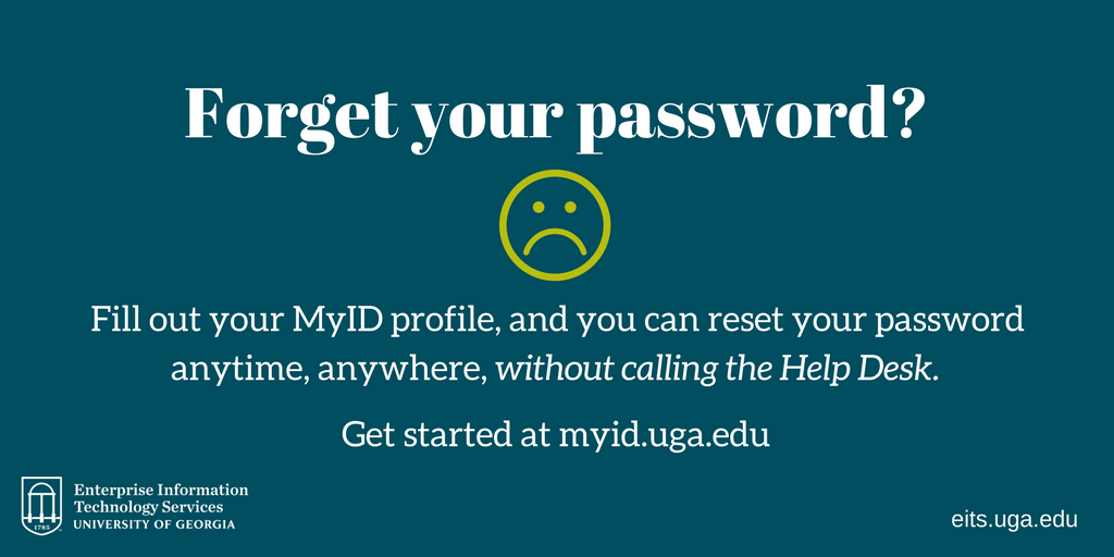 Eits Uga On Twitter Techtip Fill Out Your Myid Profile And