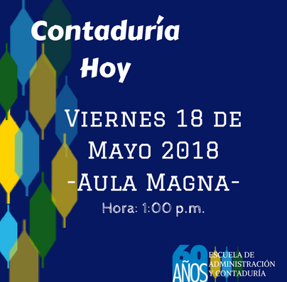 Adcoucab's tweet photo. Nos vemos hoy a la 1 p.m. en el Aula Magna de @lacatolica en nuestro Foro Contaduría Hoy. https://t.co/Ahi7GarYd5