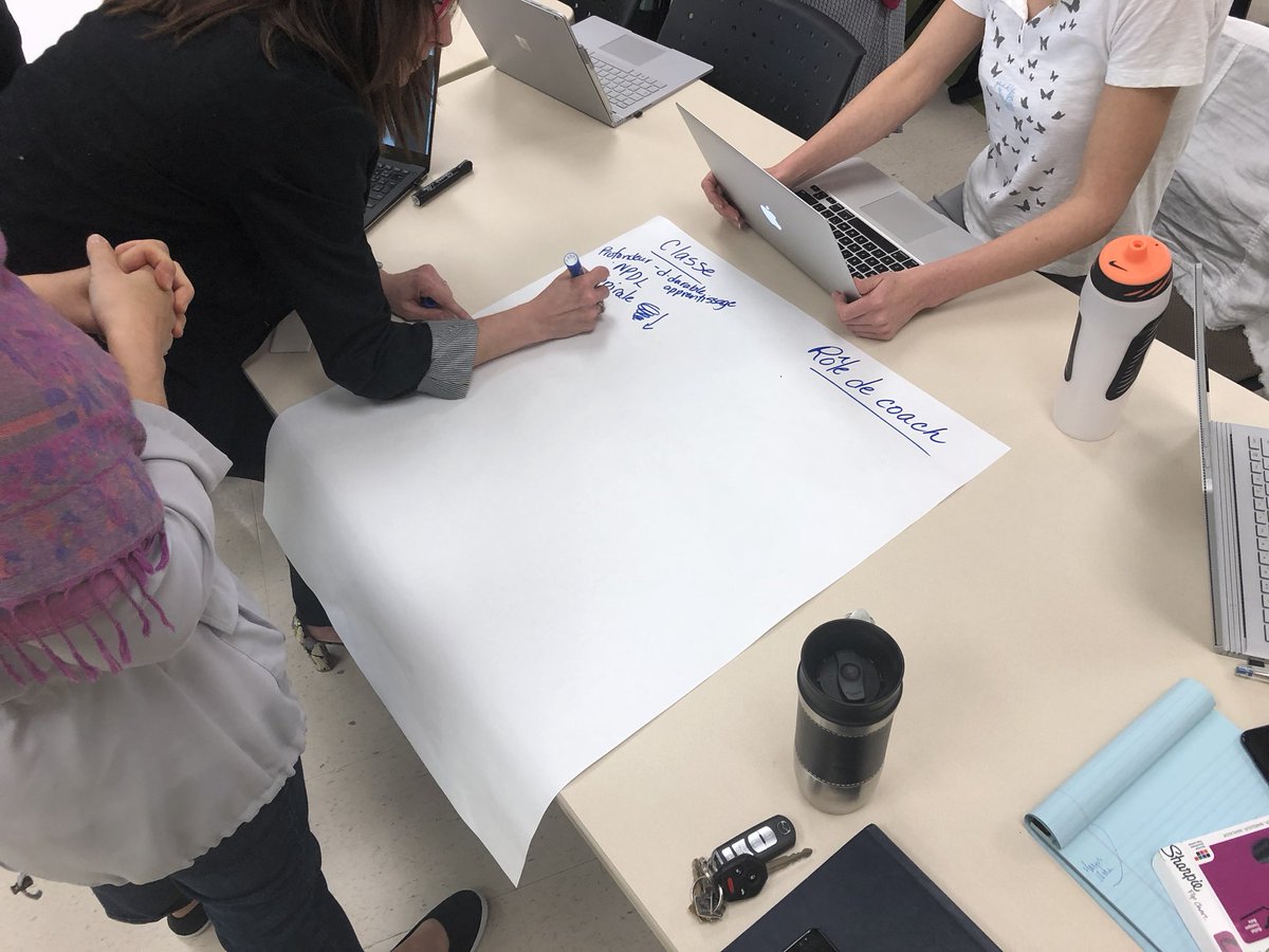 MariusBourgeoys's tweet photo. Compétences globales! On réfléchit aux incidences sur la pratique au #cecce ce matin! #leadped #escouadeedu https://t.co/LZaQ0f7tNR