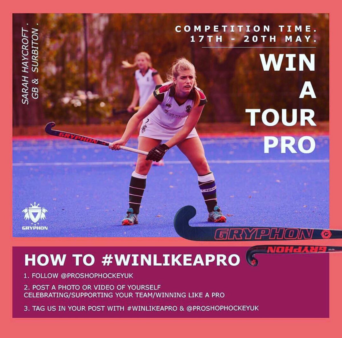 TheHockeyPaper's tweet photo. It's #EHClub2018 and also competition time! Who wants a brand new Tour Pro?

How to enter:
1. Follow @proshophockeyuk
2. Post a picture of video scoring, celebrating, playing or supporting. Get creative!
3. Use the hashtag #WINLIKEAPRO and tag @proshophockeyuk https://t.co/xM64WYGn9E