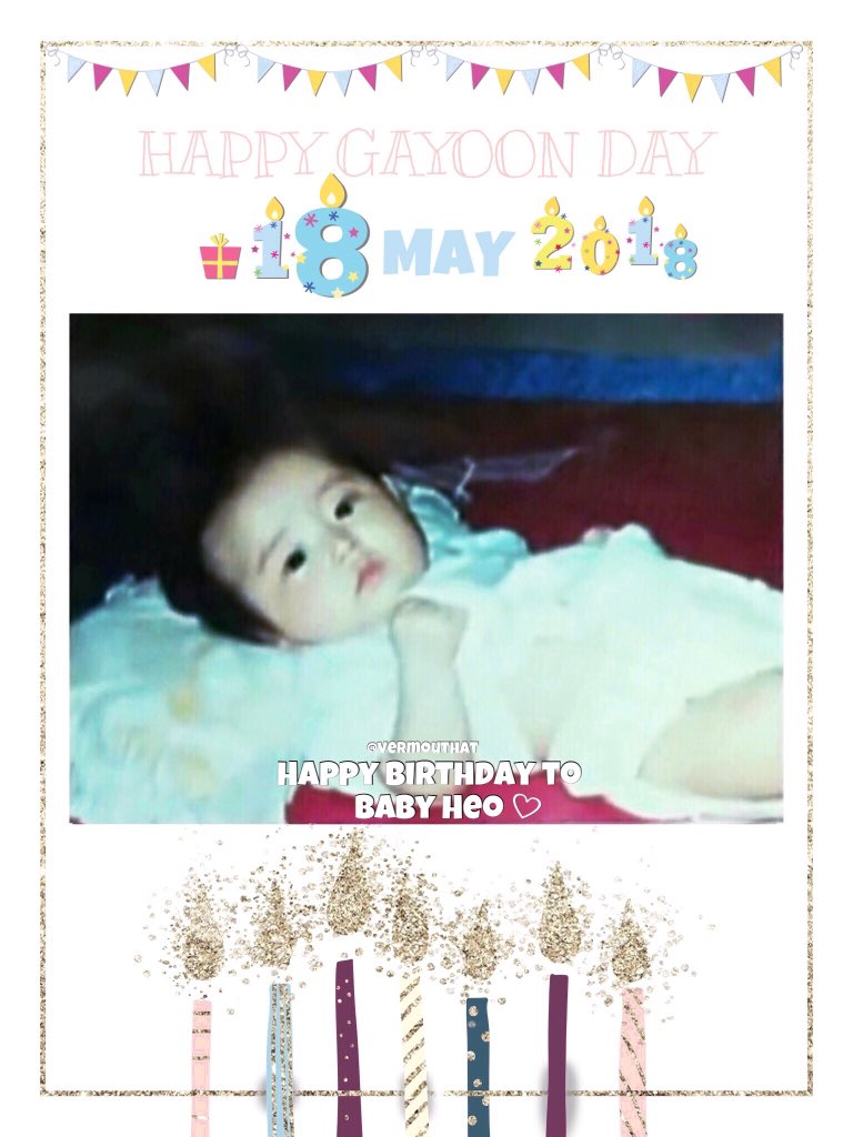 vermouthat's tweet photo. ๐๐ Happy Birthday to my Baby Heo๐๐
#HappyGayoonDay #HappyBirthdayGayoon #ํ๊ฐ์ค #๊ฐ์ค #Heogayeoon #Gayoon #๐ #1inmyheart #Heoforce #18thMay #โค๏ธ https://t.co/j8nu7FvFAM
๐๐๐น๐๐ https://t.co/wfzsWY3wym