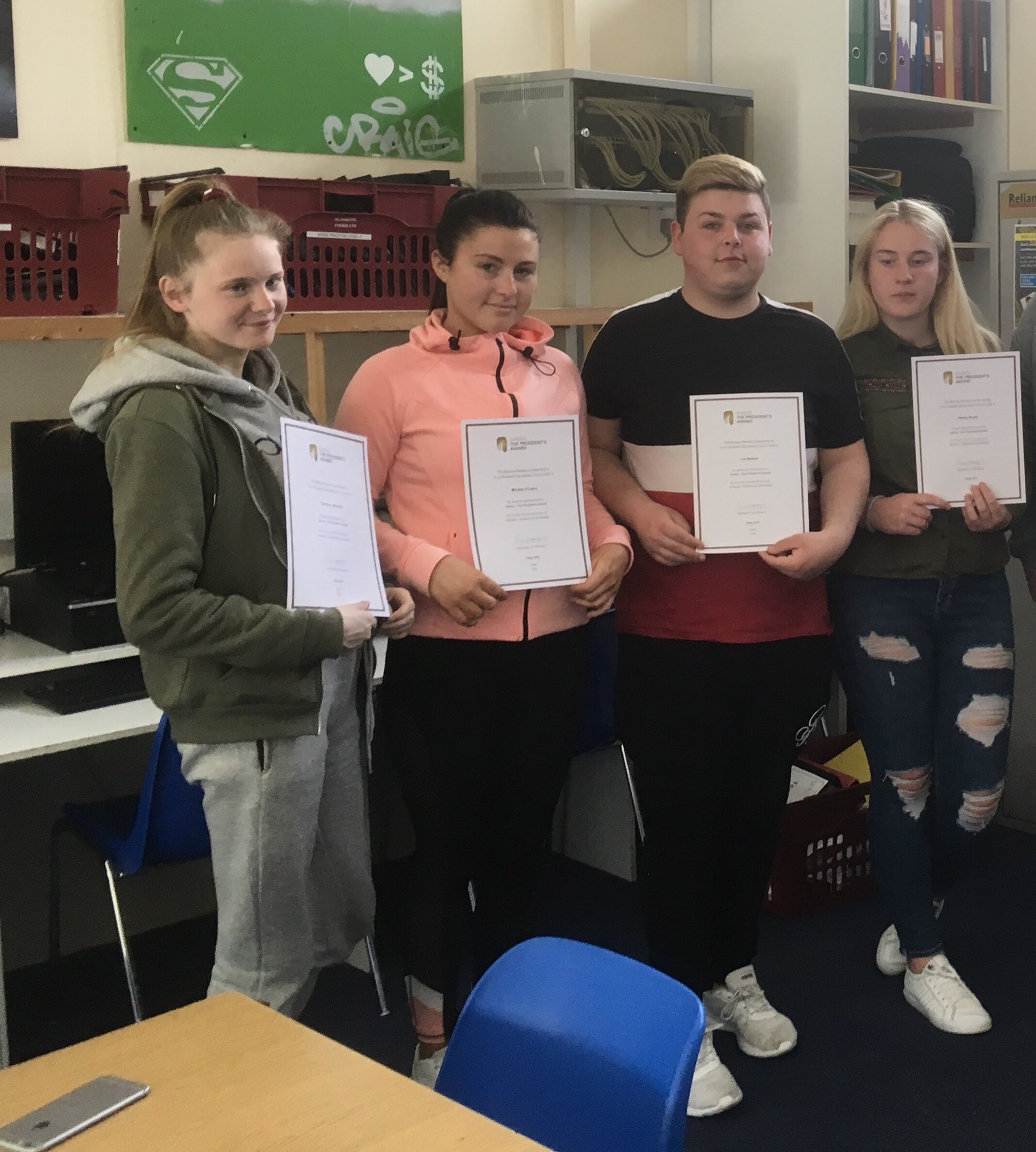 BlanchardstownYR on Twitter "Some of the GAISCE bronze award students