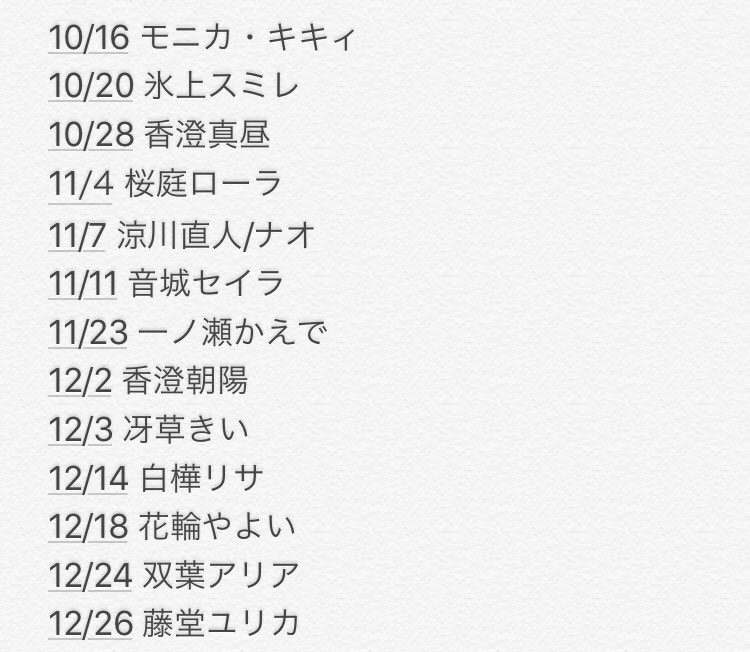 シュピー ブロ解勢 Sur Twitter アイカツ シリーズのキャラのお誕生日一覧 アイカツ と アイカツスターズ と アイカツ フレンズ のお誕生日が判明しているキャラ全部 シュピー ブロ解勢 Sur Twitter アイカツ シリーズのキャラのお誕生日一覧 アイカツ と アイカツスターズ と アイカツ フレンズ のお誕生日が判明しているキャラ全部