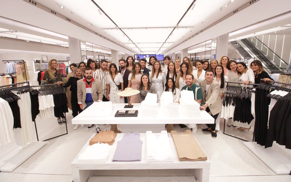 Inditex Careers på Twitter: "Welcome back to your store, @ZARA Stratford  team! The brand new store has an additional online department, and “ we  feel so excited and full of energy, ready