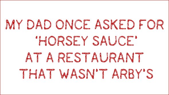 AdFreak's tweet photo. Now @Arbys has a font too, and it’s called ‘Saucy AF’ -  https://t.co/UjK4wnqTJ5 https://t.co/9MYizX2BmX
