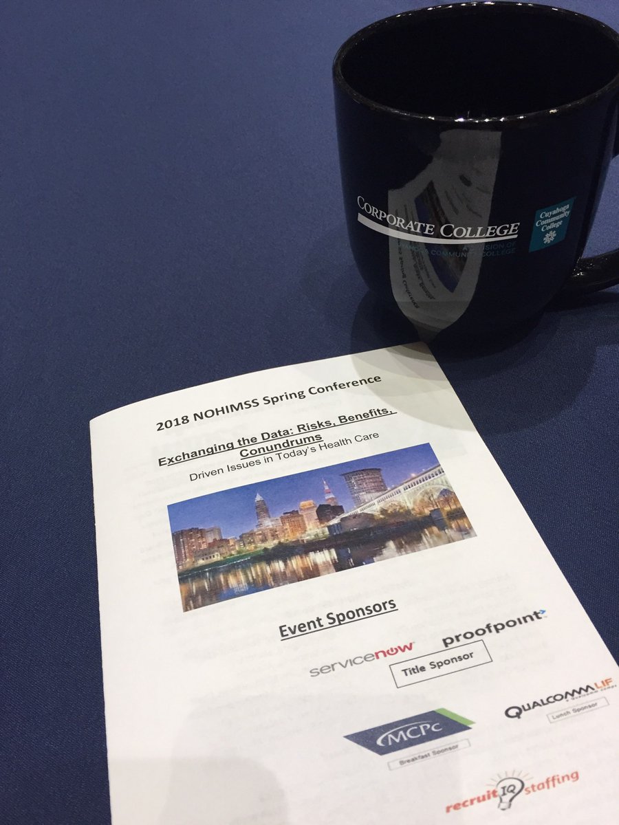 SignetAccel's tweet image. It’s a great morning at #NOHIMSS2018! Catch us at 2:30 p.m. in room 125.