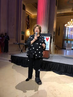 CharisseRLillie's tweet photo. Profound words of #support for the work of #PCCY and congratulations to Elizabeth Murphy and Romona Riscoe Benson on their @PCCYteam honors, from @PECOconnect Board Member Rosemarie Greco. #leadership #civicleadership #youth #education #arts #elizabethmurphy #romonariscoebenson https://t.co/WX1U2tRZtq