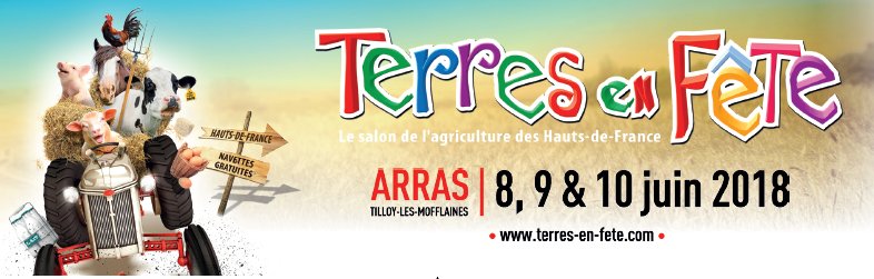 CRÉDIT AGRICOLE NORD DE FRANCE (@ca_ndf) on Twitter photo 📆 à vos #agendas ! rdv du 8 au 10 juin dans l'Arrageois pour l'édition 2018 de Terres en Fête, le Salon de l'Agriculture des #HautsdeFrance ! on vous en dit plus d'ici quelques jours 👍 cc <a href="/GrandArras/">Com. Urbaine Arras</a> + d'infos en ligne 👉 terres-en-fete.com 📆 à vos #agendas ! rdv du 8 au 10 juin dans l'Arrageois pour l'édition 2018 de Terres en Fête, le Salon de l'Agriculture des #HautsdeFrance ! on vous en dit plus d'ici quelques jours 👍 cc <a href="/GrandArras/">Com. Urbaine Arras</a> + d'infos en ligne 👉 terres-en-fete.com