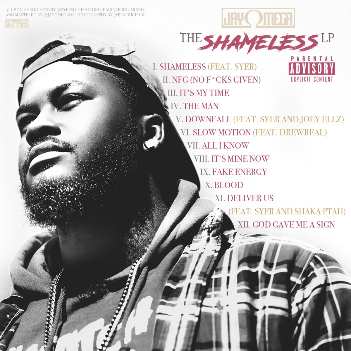 JayomegaSO's tweet photo. #TheShamelessLP is now available on all streaming platforms!

PURCHASE, STREAM, OR DL TODAY! 
https://t.co/BgHhF25pkx

#jayomega #ESSO #hiphop #undergroundhiphop #hiphopmusic #unsignedhype #hot97 #xxl #xxlfreshmen #power105 #freestylefriday #supportgoodmusic  #hiphoplife https://t.co/k0x2fmPzv0