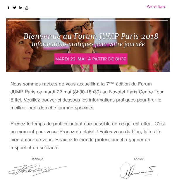 MarianneContent's tweet photo. Can't wait to attend @JumpEquality conference next Tuesday and help out with the organisation of the event as a volunteer. Eager to learn about solutions to close the gender gap in our organisations. Excited to meet inspiring people! #Jump2018 #FailinGracefully https://t.co/9JYpRWjO8i