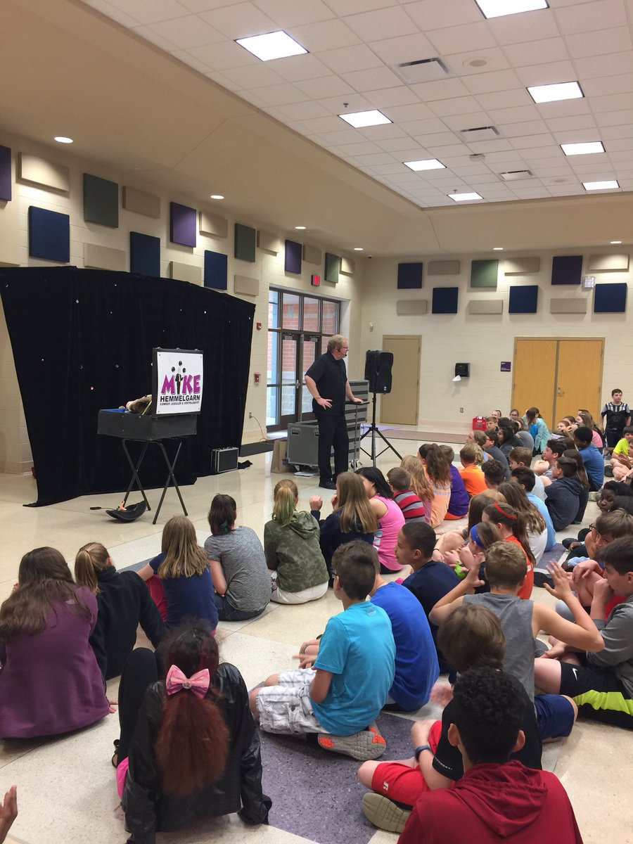 jlgolds's tweet photo. AIR reward.... awesome comedian!!! Thanks Mrs. Jackson, TGMS PTO, and our students for their awesome efforts during testing!!! #plsdmiddle @PLSD https://t.co/R4i7GVmihw
