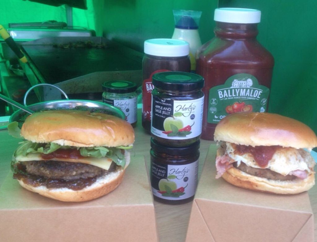 We're all set up here opposite rhe Aldi Carpark in beautiful Donegal Town for the weekend! Come along and try out our amazing Donegal Beef Burgers!