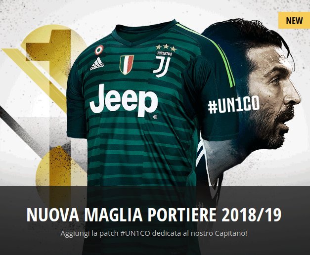 Juventus Honduras Twitter पर: "OFICIAL | La camiseta de portero de la Juventus, para la temporada 2018/19. Será la última camiseta de la Juventus que usará Gianluigi Buffon, tendrá un