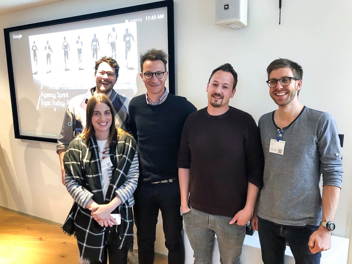 AdisfactionCH's tweet photo. Heute am Agency Sprint Training @Google_CH - mit unseren Performance-Spezialisten. Vielen Dank für die spannenden Insights. Stay tuned! #google #adwords #smartdisplay #adisfactionCH https://t.co/4Y4Smcb93g
