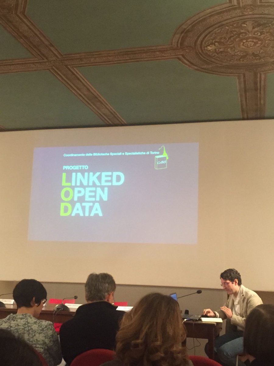 synapta's tweet photo. Presso il Polo del '900 @federicomorando presenta il progetto in Linked Open Data del CoBiS durante l'incontro MAB Piemonte @ilPolodel900 @CobisTo #facciamocitrovare #MAB #mabpiemonte #linkedopendata #cobislod #synapta https://t.co/PAdhiBScqR