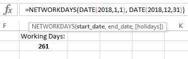 exactconstruct's tweet image. Excel tip from the exact-construct.ch team. Using the &apos;NETWORKDAYS&apos; formula will let you identify the number of working days in a given date range.

#exceltip #excelhint #exactconstruct #excelspezialist