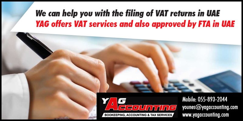 YagAccounting's tweet photo. @YagAccounting We provide both expert advice and practical, hands-on assistance, our #VATSpecialist in #UAE will work with you to ensure that your #VAT returns are prepared efficiently that your obligations, risks and opportunities are identified and managed appropriately. https://t.co/EB4Acf9g5w