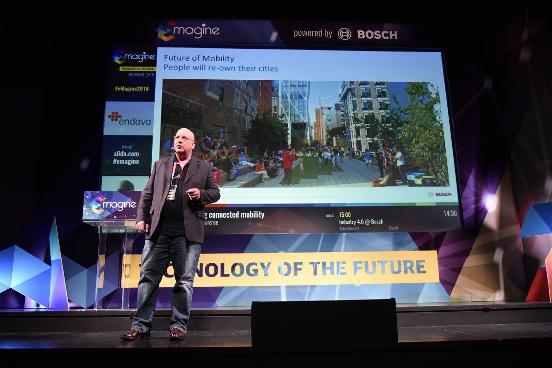 eMagine_rs's tweet photo. Our speaker Alexander Lawrence gave us some insights on the topic: ''Future of Mobility''. We saw different business models that will arrive in the future and how new lifestyle will emerge to accompany that change.
https://t.co/vIWV3ymvjX

#eMagine2018 https://t.co/RL6nRVcL1P