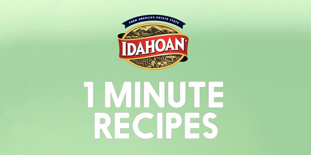 AesopAgency's tweet photo. Check out the 1 minute recipes we made for Idahoan! #PerfectMash https://t.co/MDZVAASHLy https://t.co/cN1xiK7CeK