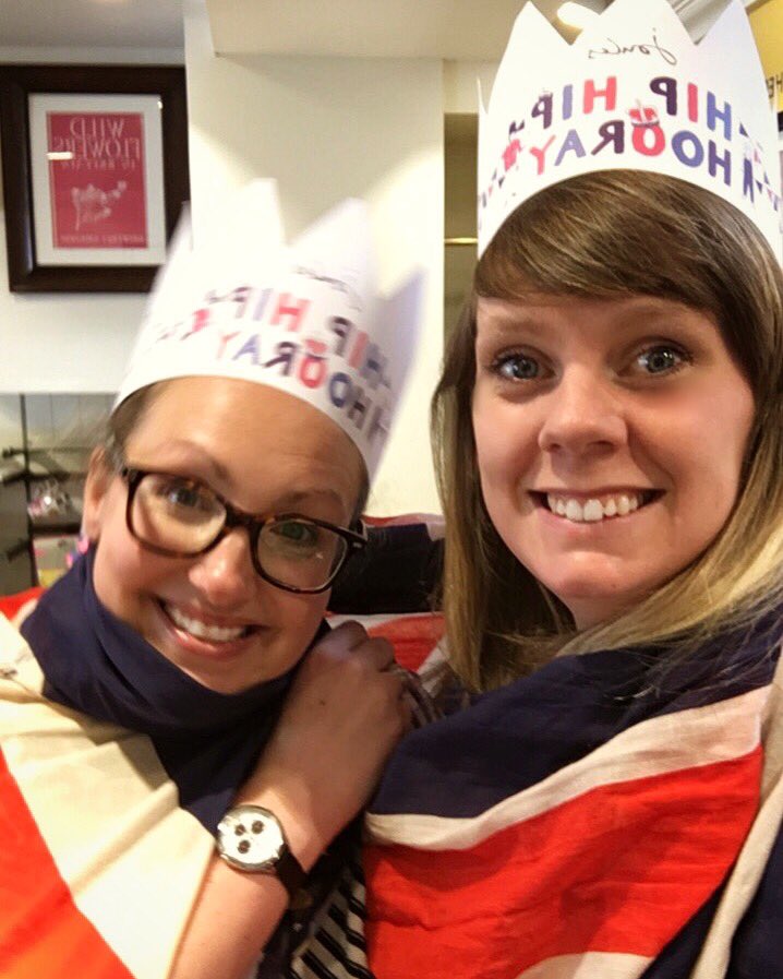 OfKendal's tweet photo. Excited for the #RoyalWedding #Hiphiphooray #Joules #MegandHarry https://t.co/cDuAb7eXe7