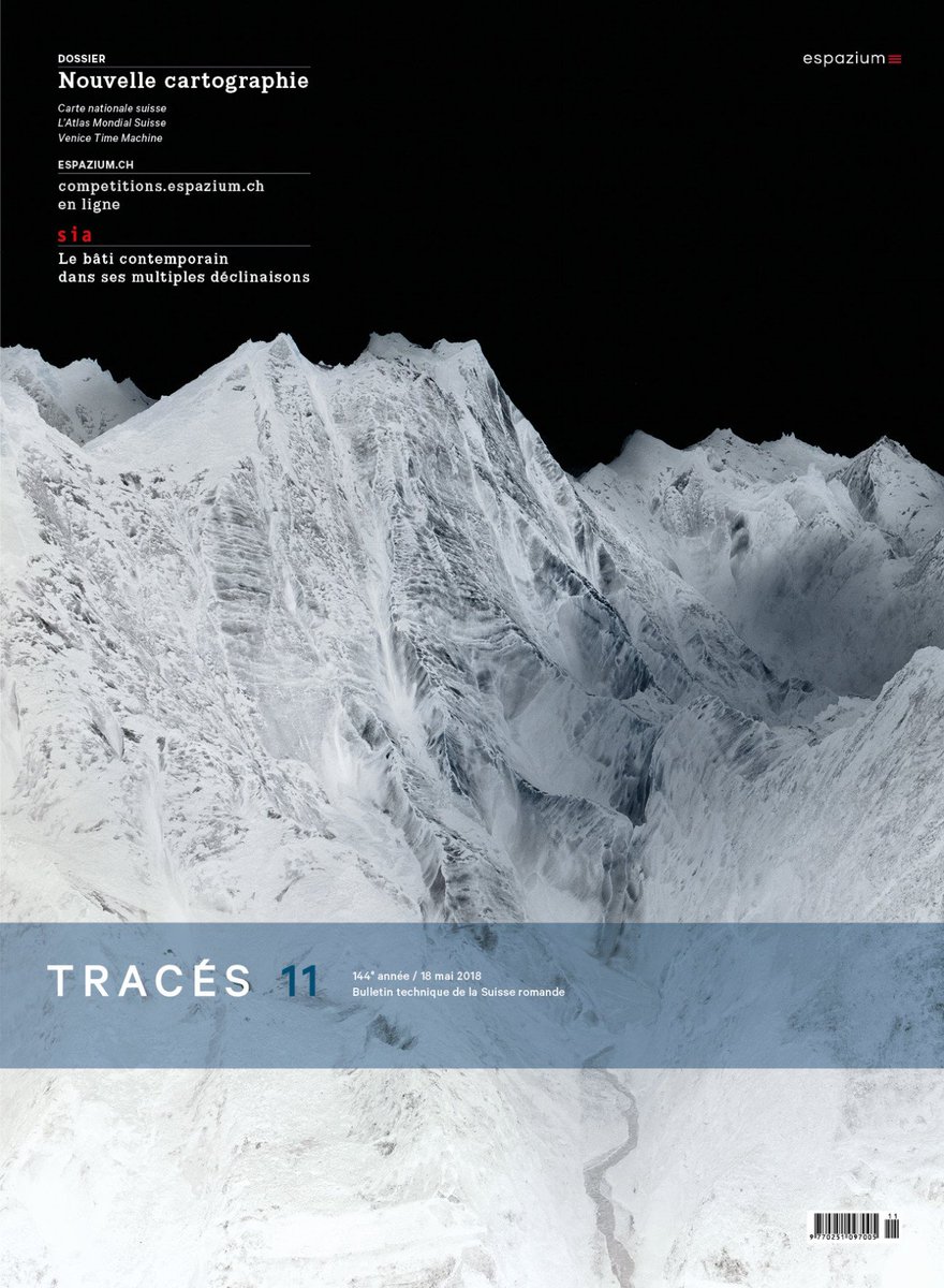 Traces_Revue's tweet photo. TRACÉS vous invite dans cette édition à découvrir les nouveaux enjeux liés aux technologies numériques dans le champ de la cartographie. Si elles emmènent les cartes et le métier de cartographe dans le monde de l’industrie 4.0, elles offrent aussi la...
#revuetraces
#cartographie https://t.co/uEm6DWxqxL