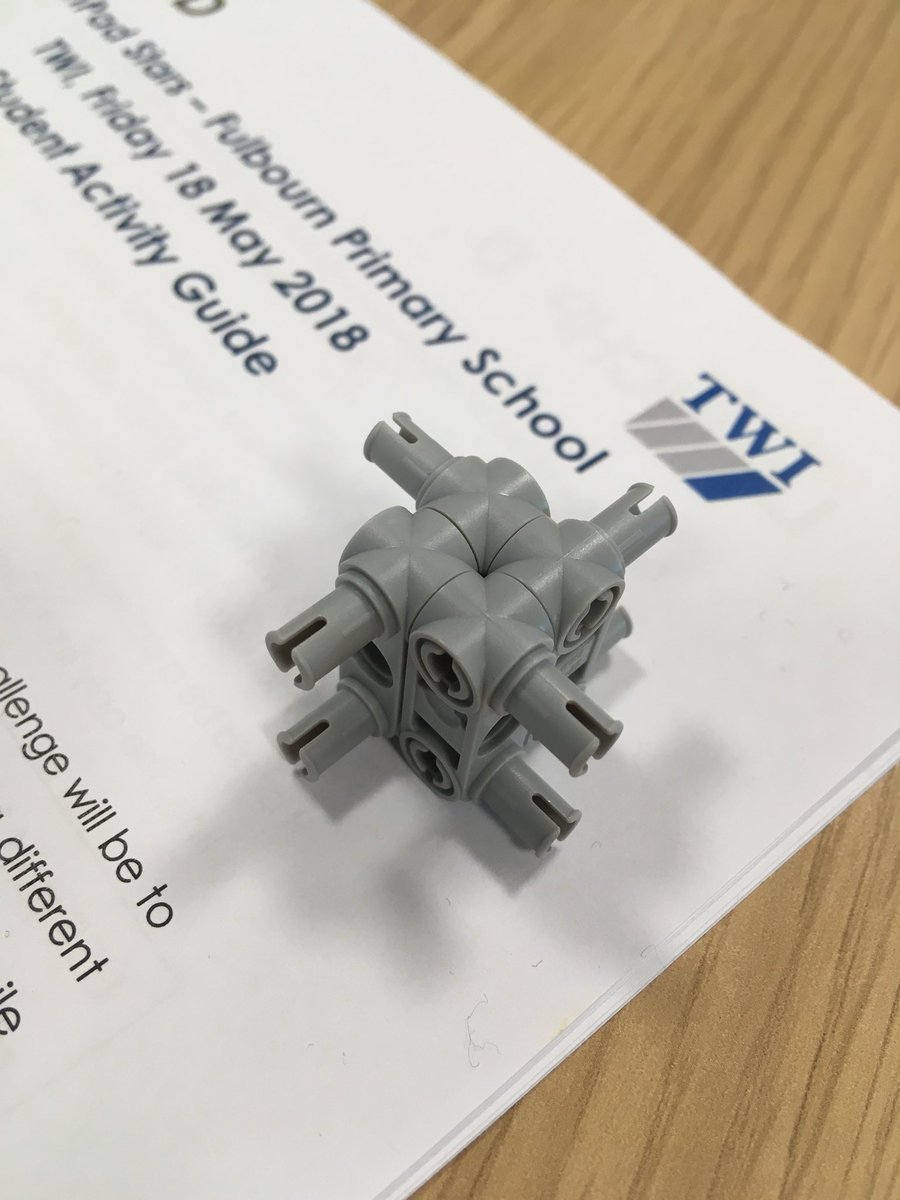 Gaba80's tweet image. I will always be amazed about kids intelligence! One of the kids today in our @Camb_LaunchPad activity at @TWI_Ltd  manage to build a “new” Lego piece! What will they do with it?? #DefectDetectives @YoEgovuk @RobogalsEMEA @TheTipperGroup @WeldingInst @NSIRC