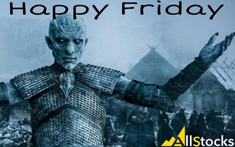 Even the White Walkers want to rest on the weekend! So take some time to relax and unwind, and check out our website in which winter is never coming... all-stocks.net