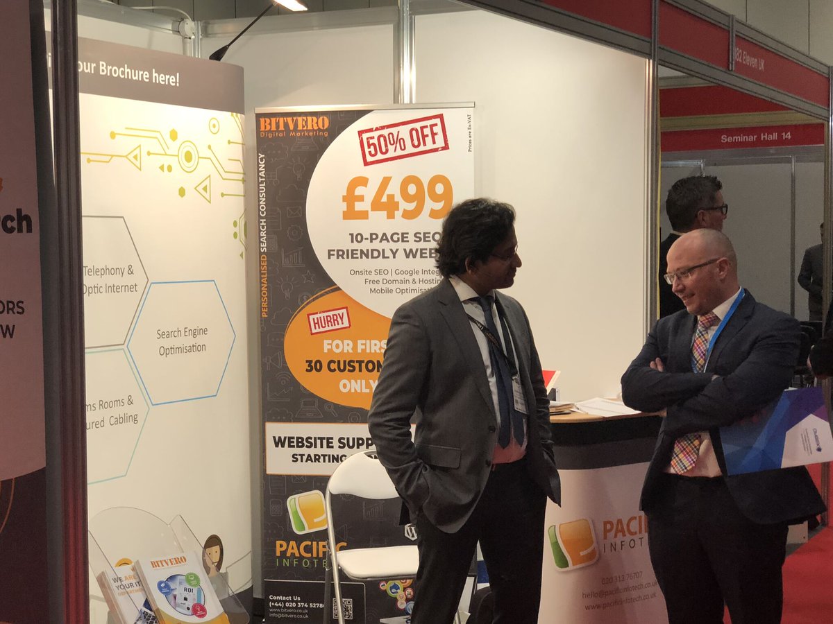 bitvero's tweet image. The Business show in London was superb and we enjoyed interaction with our visitors
No worries if you missed you can still avail our offers available for a limited period only
zurl.co/b661k 
#digitalmarketingoffers #webdesignoffers #seooffers #digitalmarketing