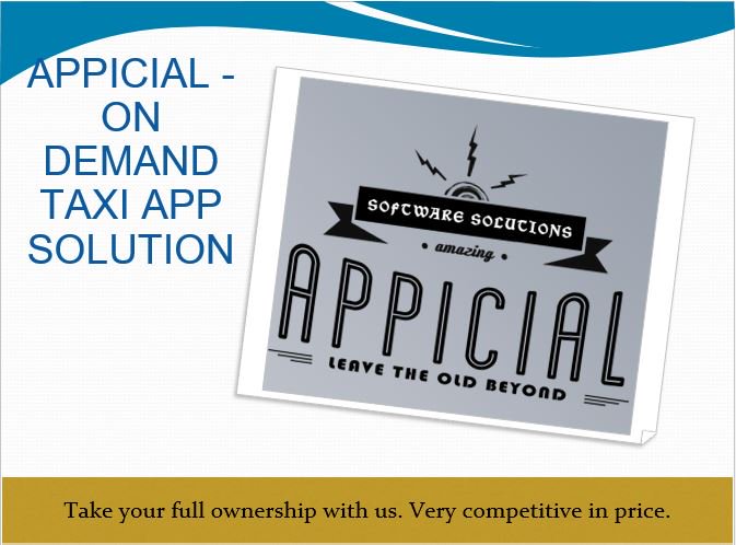 appicial's tweet photo. Are you in a hurry to launch your own Taxi / Cab booking business? We help you building the app in no time at a nominal cost.
https://t.co/SYREEhTvp4
#Uberclonedapp #UberLikeAppSolution #TaxiAppsolution #Taxiappsourcecode https://t.co/XLVBxC1TFf