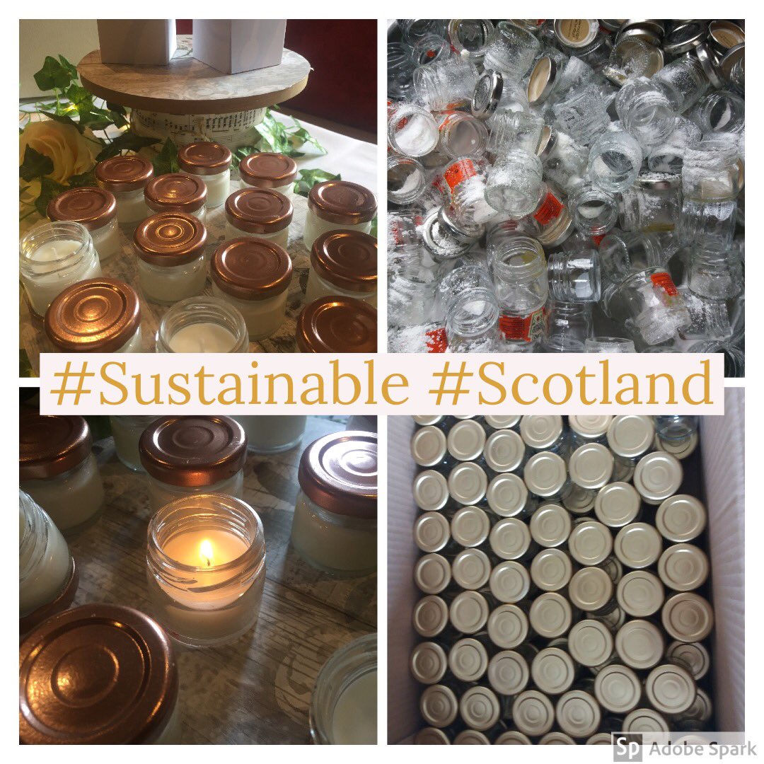 SusanHu63106327's tweet photo. @E_of_E_Design working in partnership with @dakotahotelsuk to create #reclaimed mini jam jar #candles from #waste to acheive a #sustainable #Scotland. What’s not to love? https://t.co/Kxbzav93i4